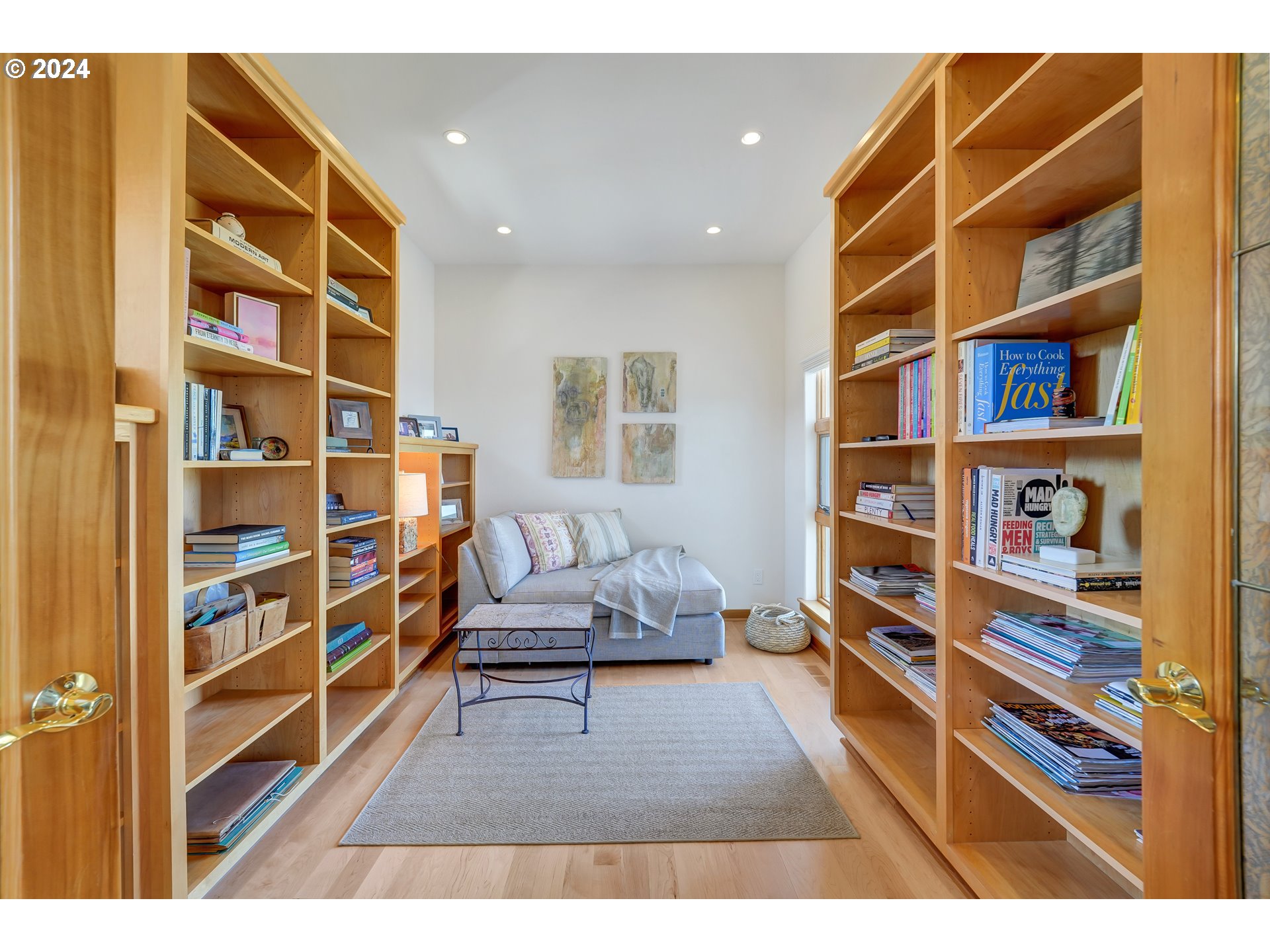 4844 G Loop Bow, WA 98232 - Photo 14 of 40 a view of a living room and a book shelf