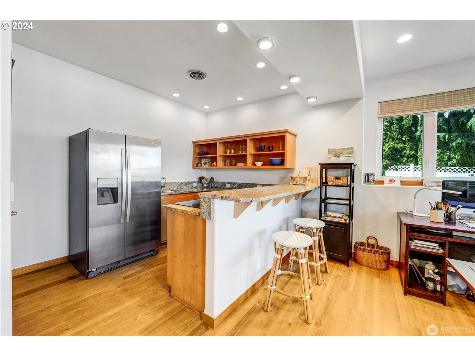 4844 G Loop Bow, WA 98232 - Photo 22 of 40 a view of a kitchen with furniture and a kitchen