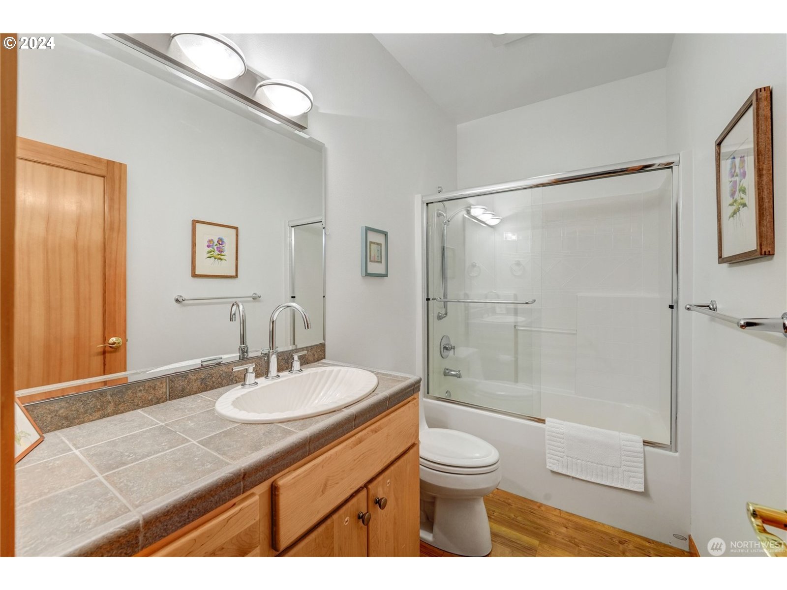 4844 G Loop Bow, WA 98232 - Photo 26 of 40 a bathroom with a sink a toilet and shower