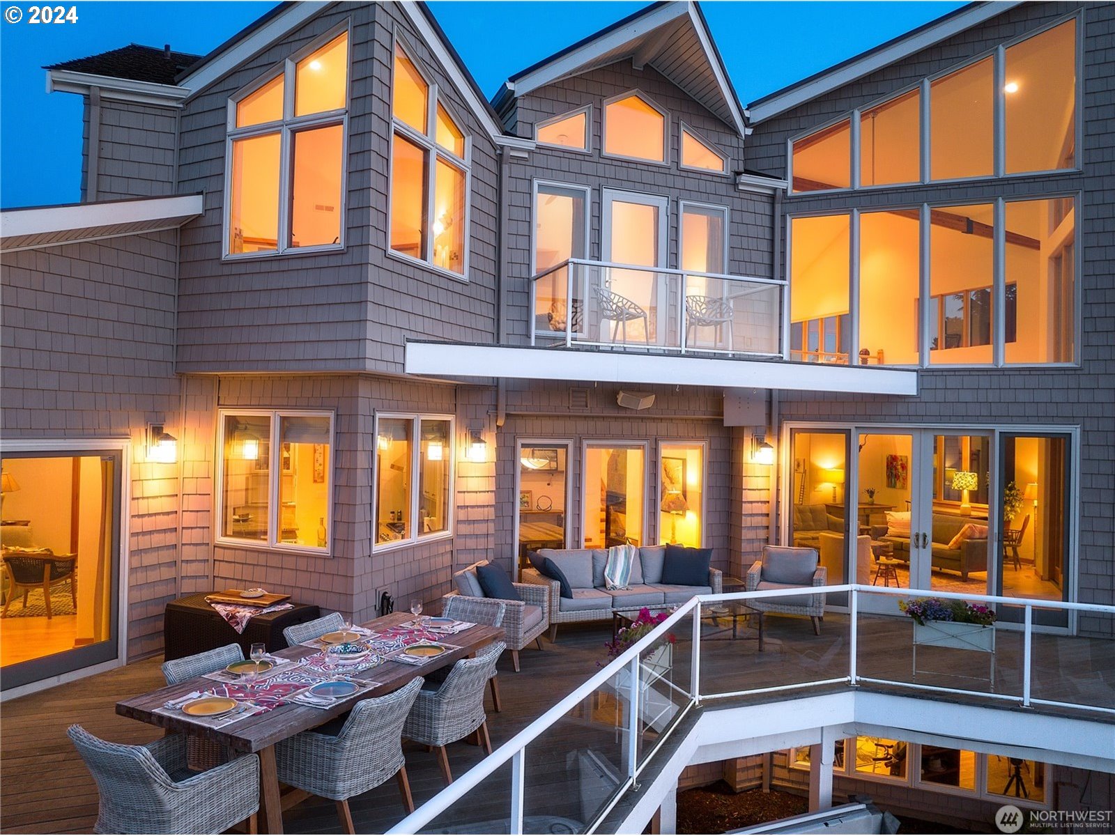 4844 G Loop Bow, WA 98232 - Photo 34 of 40 a view of a room that has a large window and a table