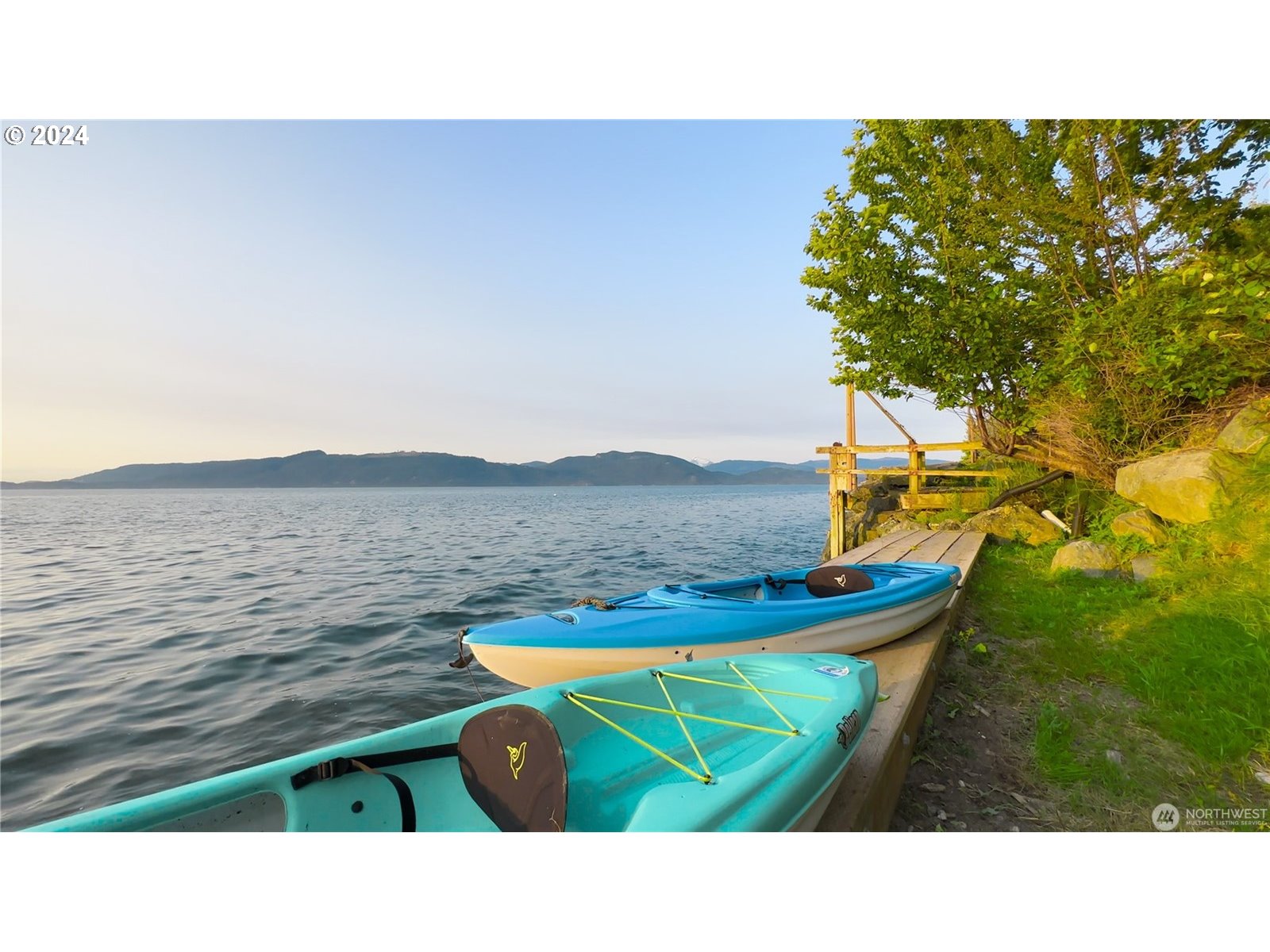 4844 G Loop Bow, WA 98232 - Photo 36 of 40 a black and white photo of a lake