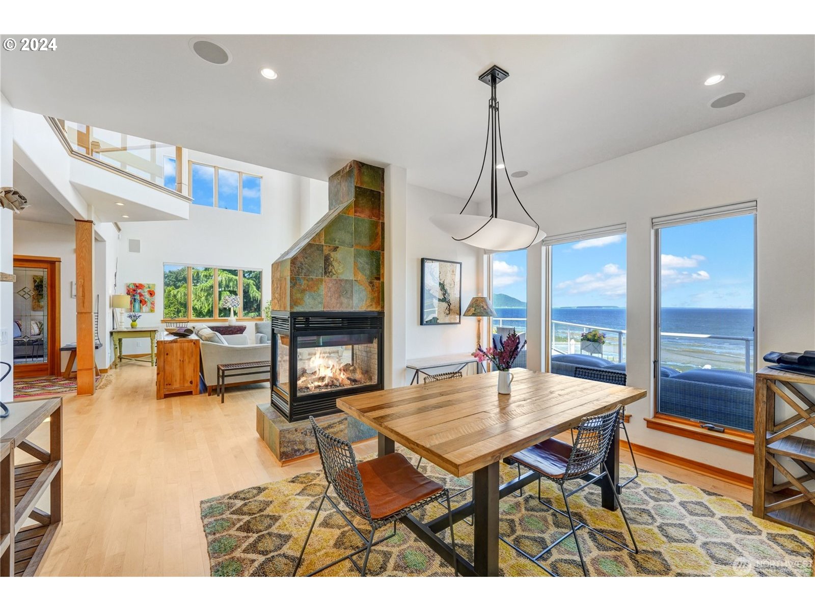 4844 G Loop Bow, WA 98232 - Photo 5 of 40 a outdoor space with lots of furniture and a chandelier