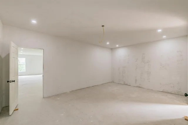 a view of empty room