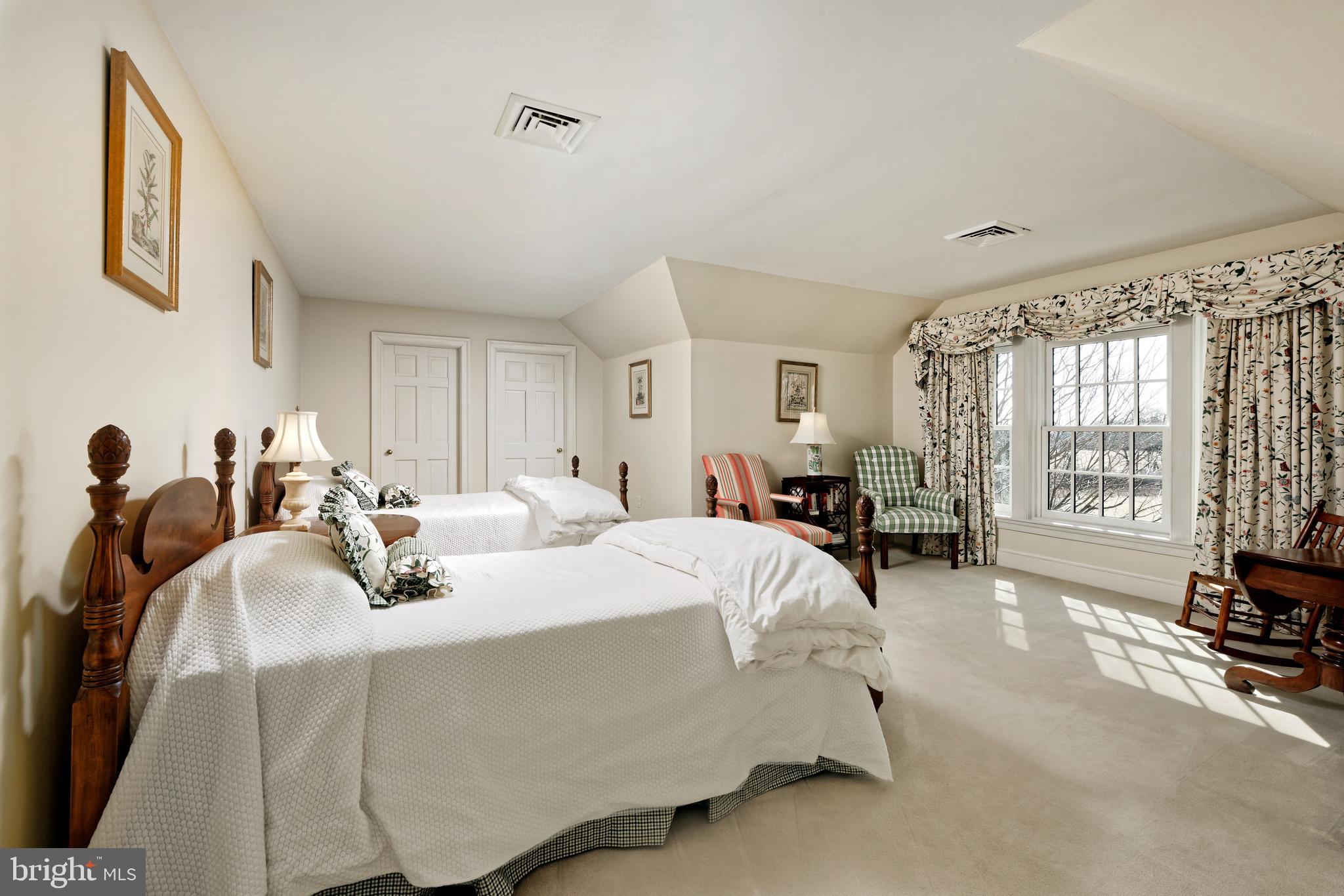 154 Clay Hill Road Boyce, VA 22620 - Photo 26 of 49 a bed room with bed and a large window