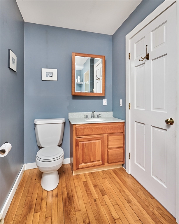 11 Shutesbury Road Leverett, MA 01054 - Photo 22 of 40 a bathroom with a sink toilet and shower