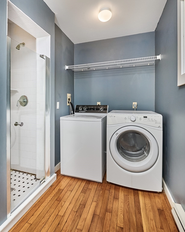 11 Shutesbury Road Leverett, MA 01054 - Photo 23 of 40 a utility room with dryer and washer