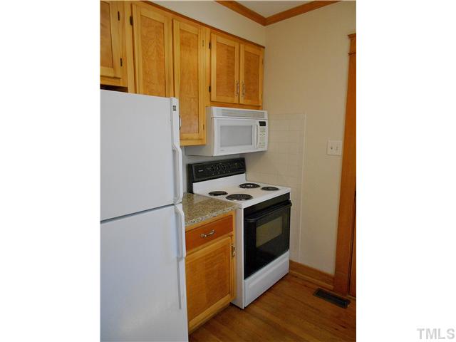 1320 Mordecai Drive Raleigh, NC 27604 - Photo 7 of 22 ...also comes with a refrigerator, electric range and a space-saver microwave.