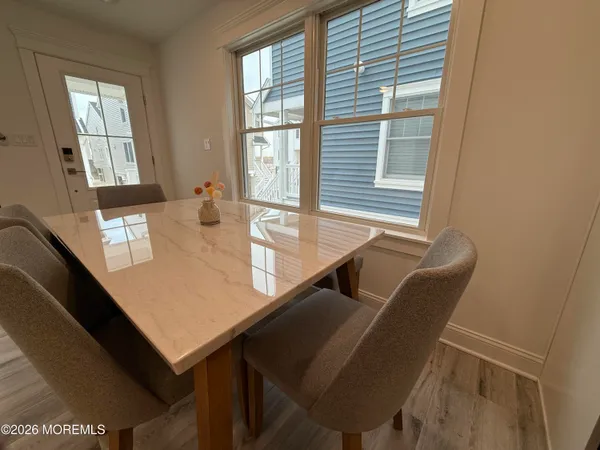 a view of an ocean beach