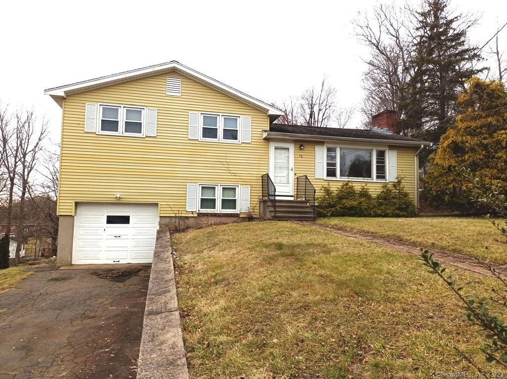 78 Fiesta Heights Meriden, CT 06451 - Photo 1 of 1 front view of a house with a yard