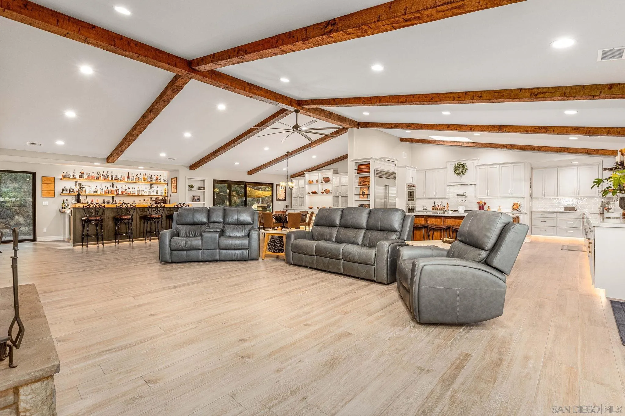 2302 Casitas Del Sol Fallbrook, CA 92028 - Photo 14 of 46 a living room with furniture and a wooden floor
