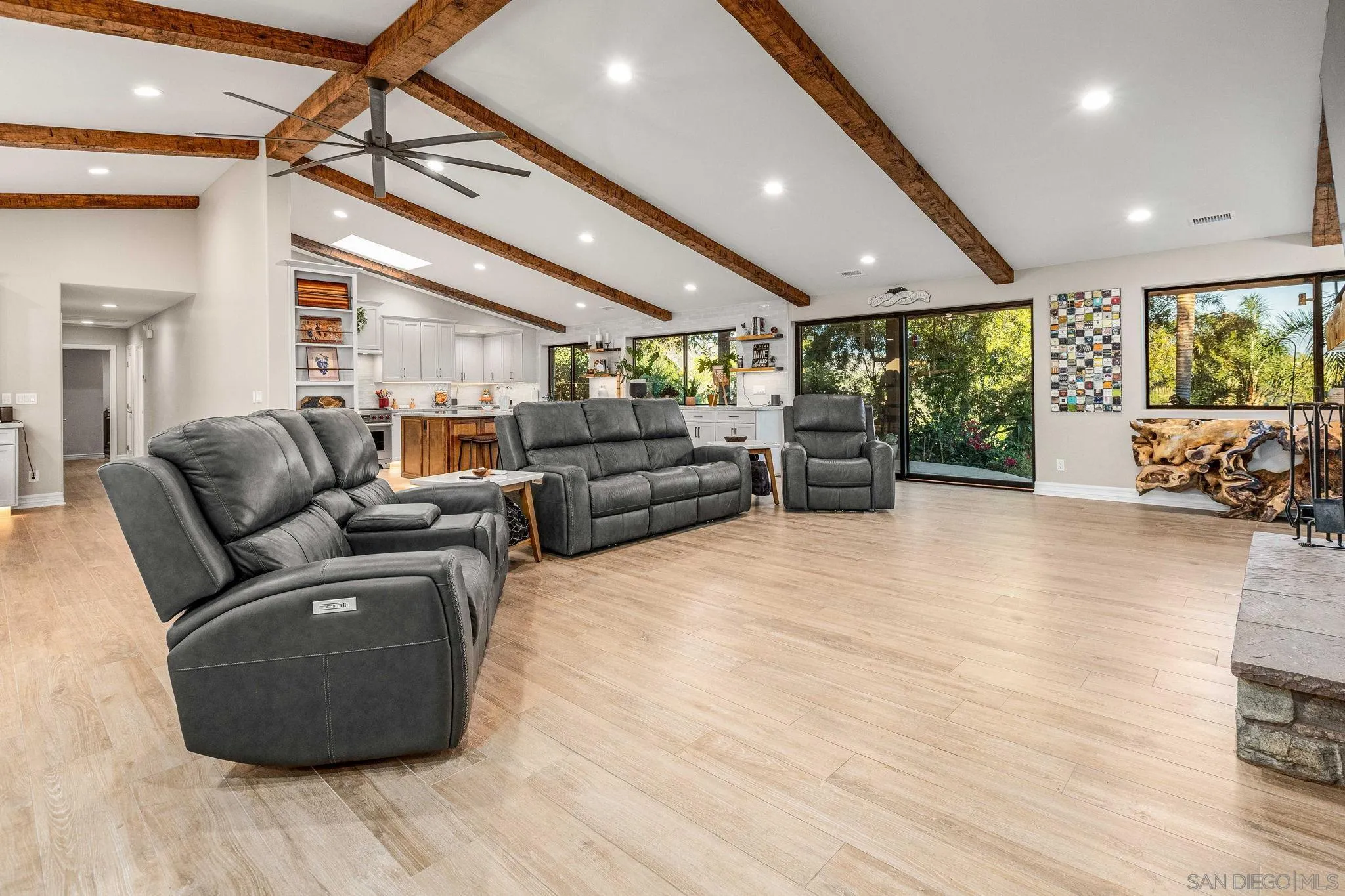 2302 Casitas Del Sol Fallbrook, CA 92028 - Photo 15 of 46 a living room with furniture and a flat screen tv