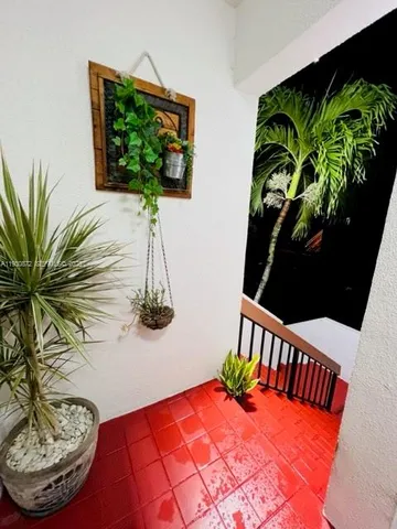 a store room with table