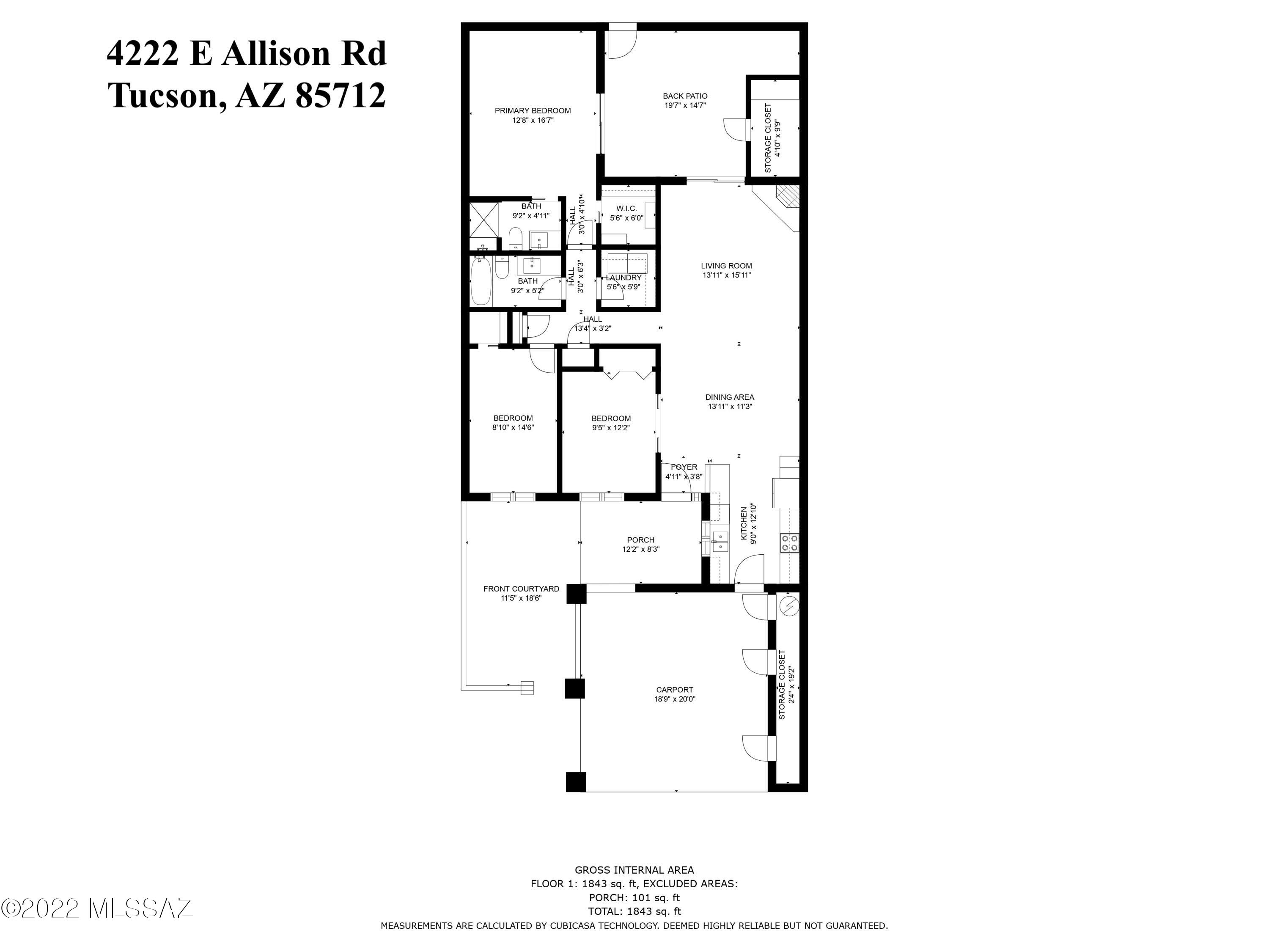 4222 East Allison Road Tucson, AZ 85712 - Photo 43 of 43 Gallery Image 43