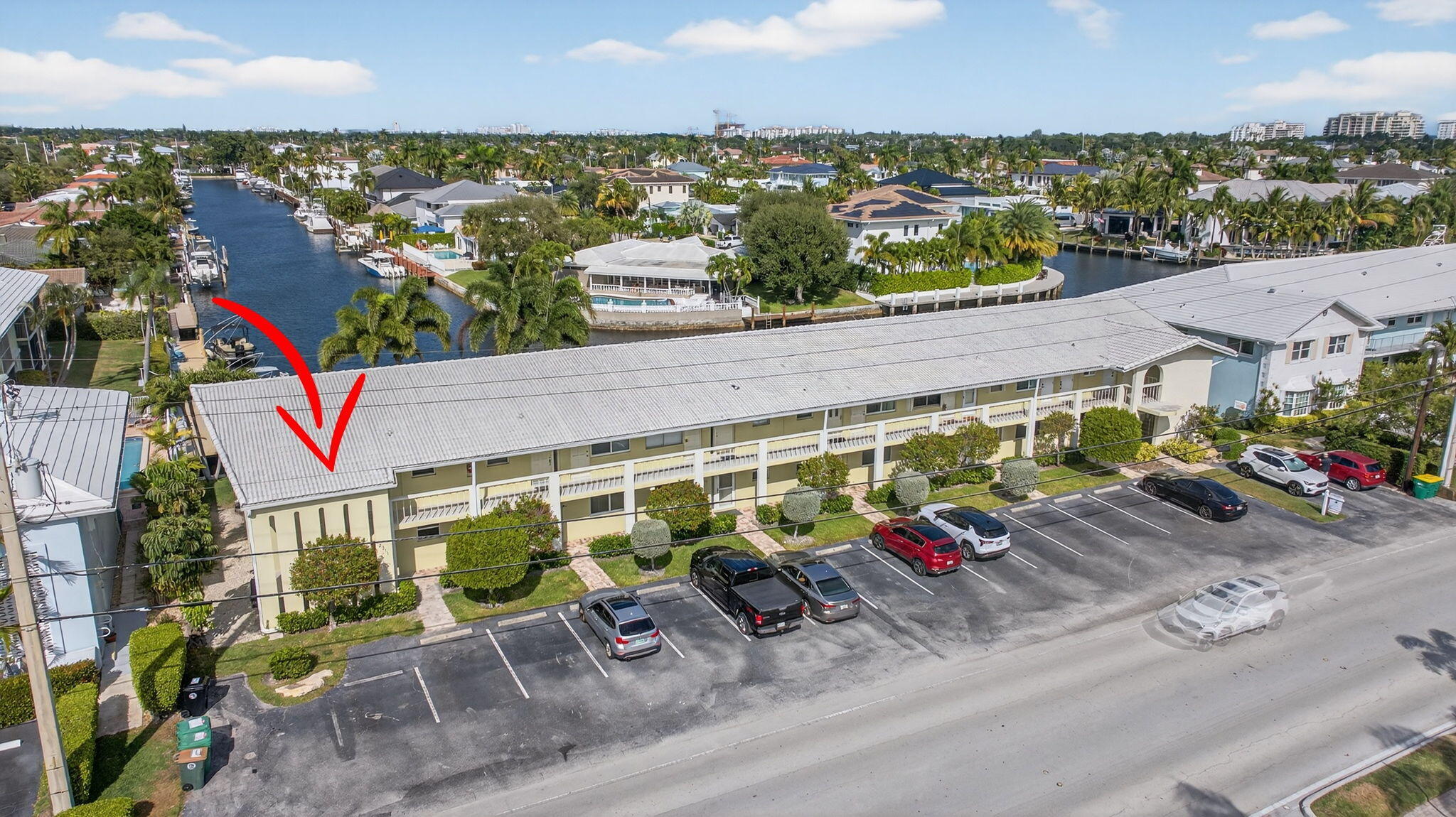 2311 Northeast 36th Street, Unit 2A Lighthouse Point, FL 33064 - Photo 5 of 35 1-web-or-mls-2311 Drone--10