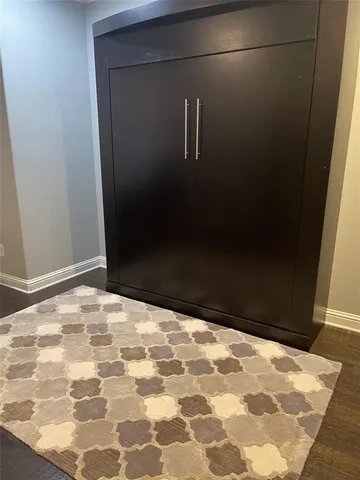 a view of empty room