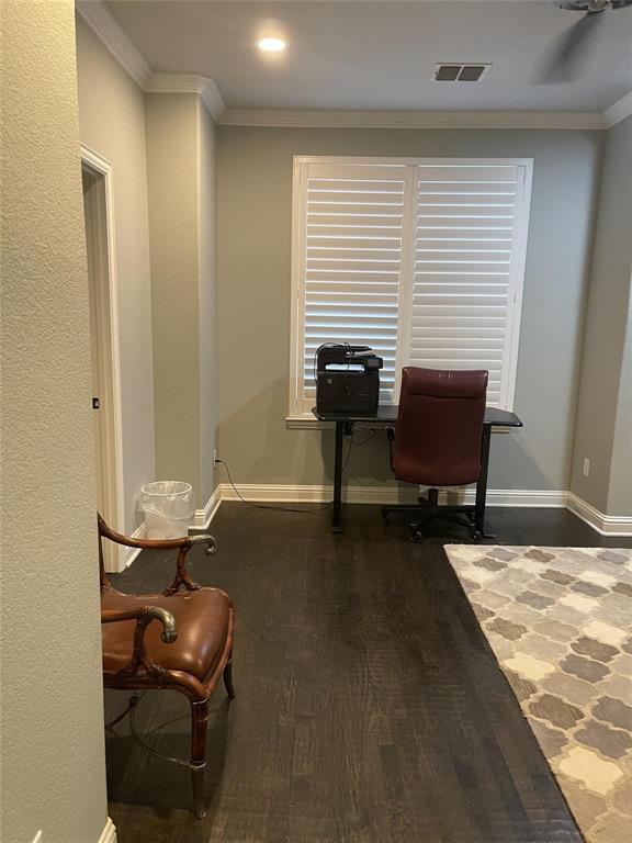 5724 Tupelo Drive Plano, TX 75024 - Photo 12 of 14 a view of a workspace with furniture and a window