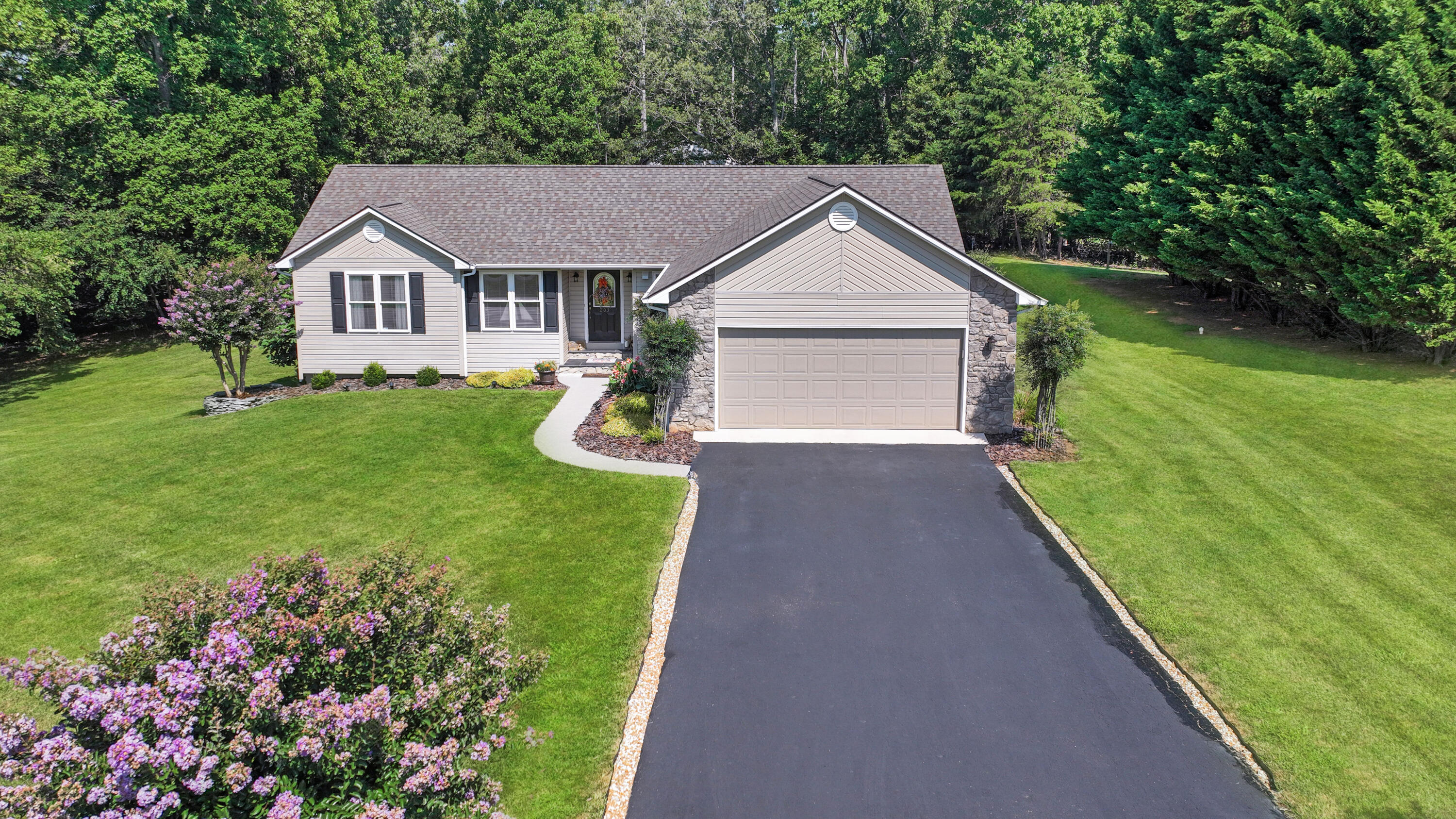 203 Indian Ridge Drive Moneta, VA 24121 - Photo 57 of 67 Front View
