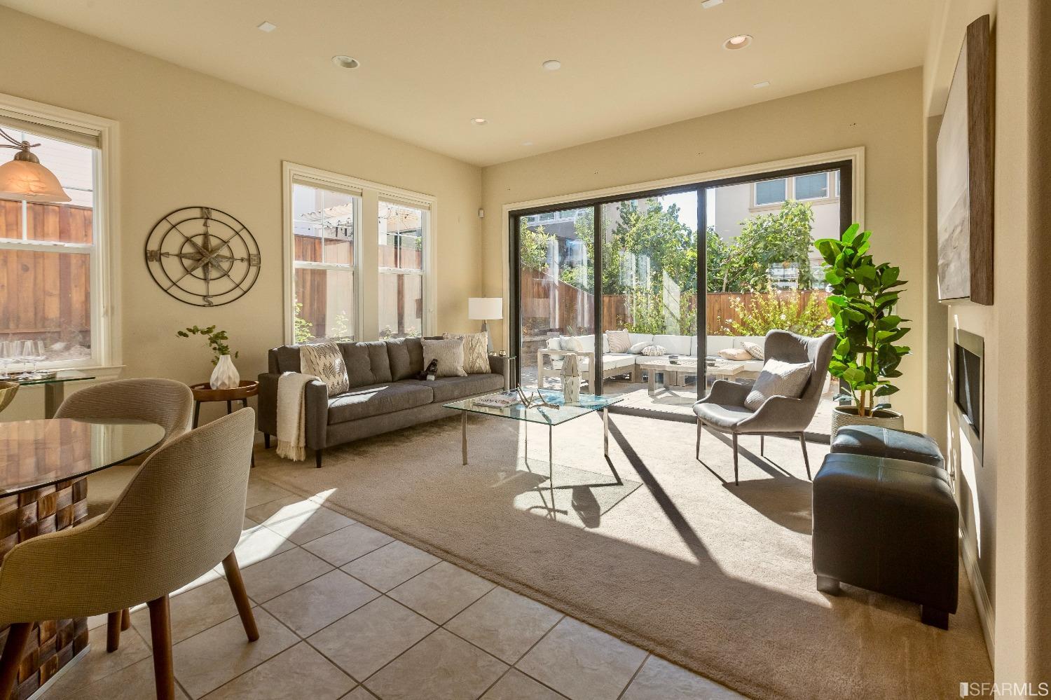 4456 Sunset View Drive Dublin, CA 94568 - Photo 3 of 40 a living room with furniture and a large window