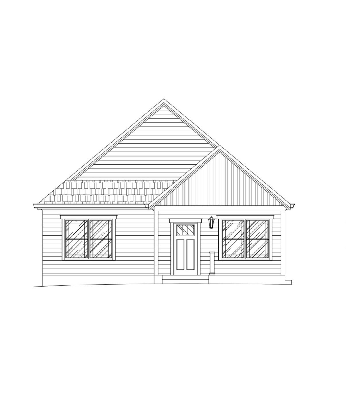 a very nice looking room with a large window