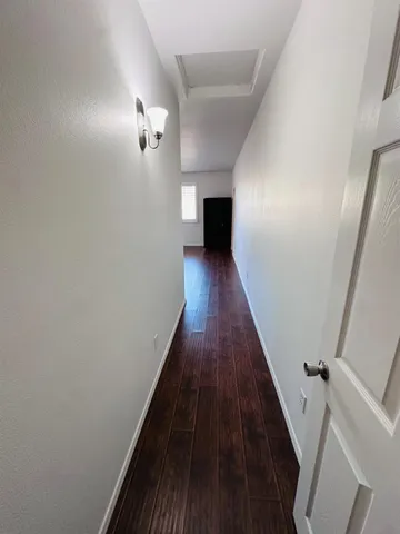 wooden floor in a gallery