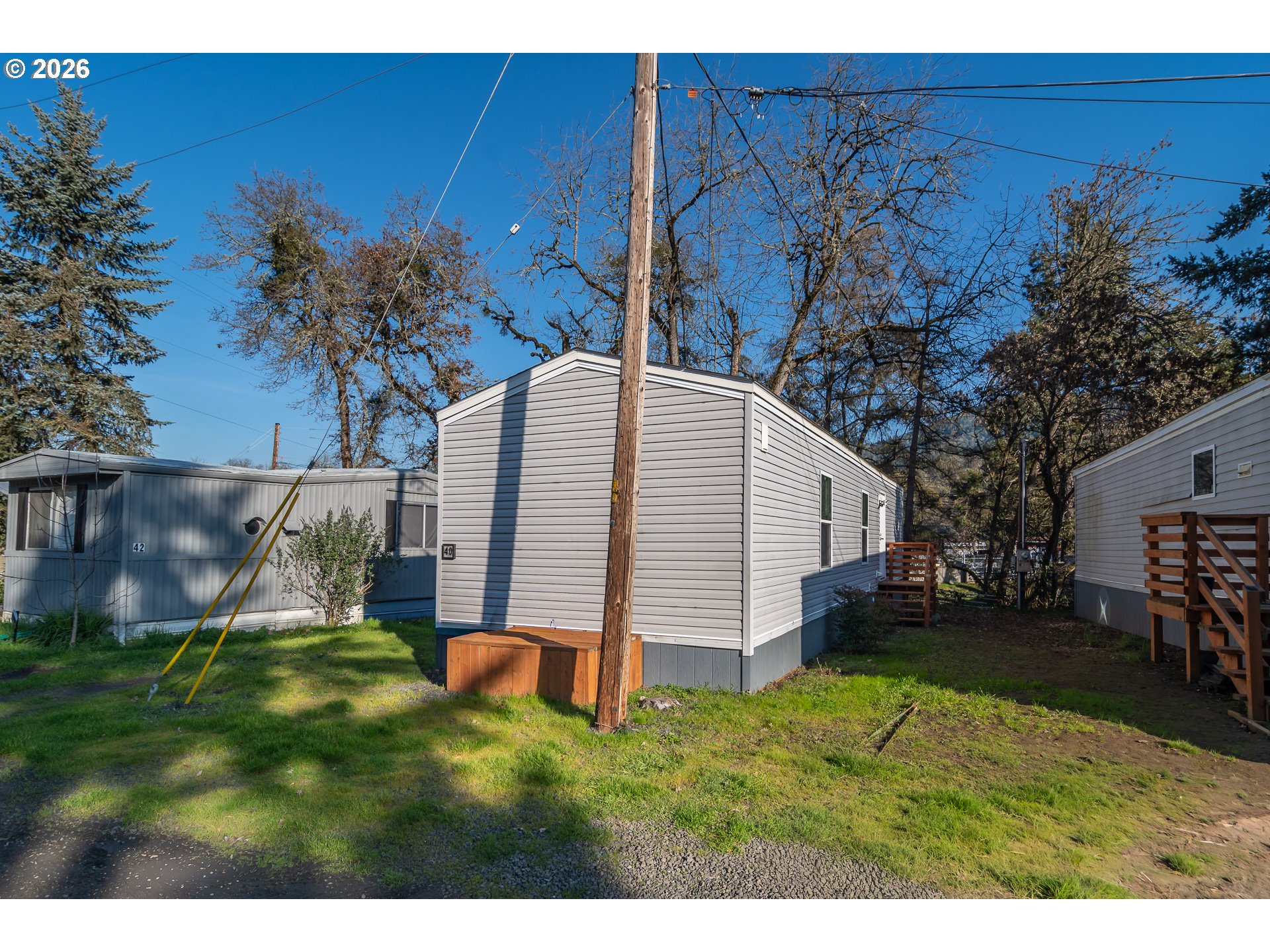 5000 Northeast Stephens Street, Unit 40 Roseburg, OR 97470 - Photo 3 of 27 a view of backyard with garden