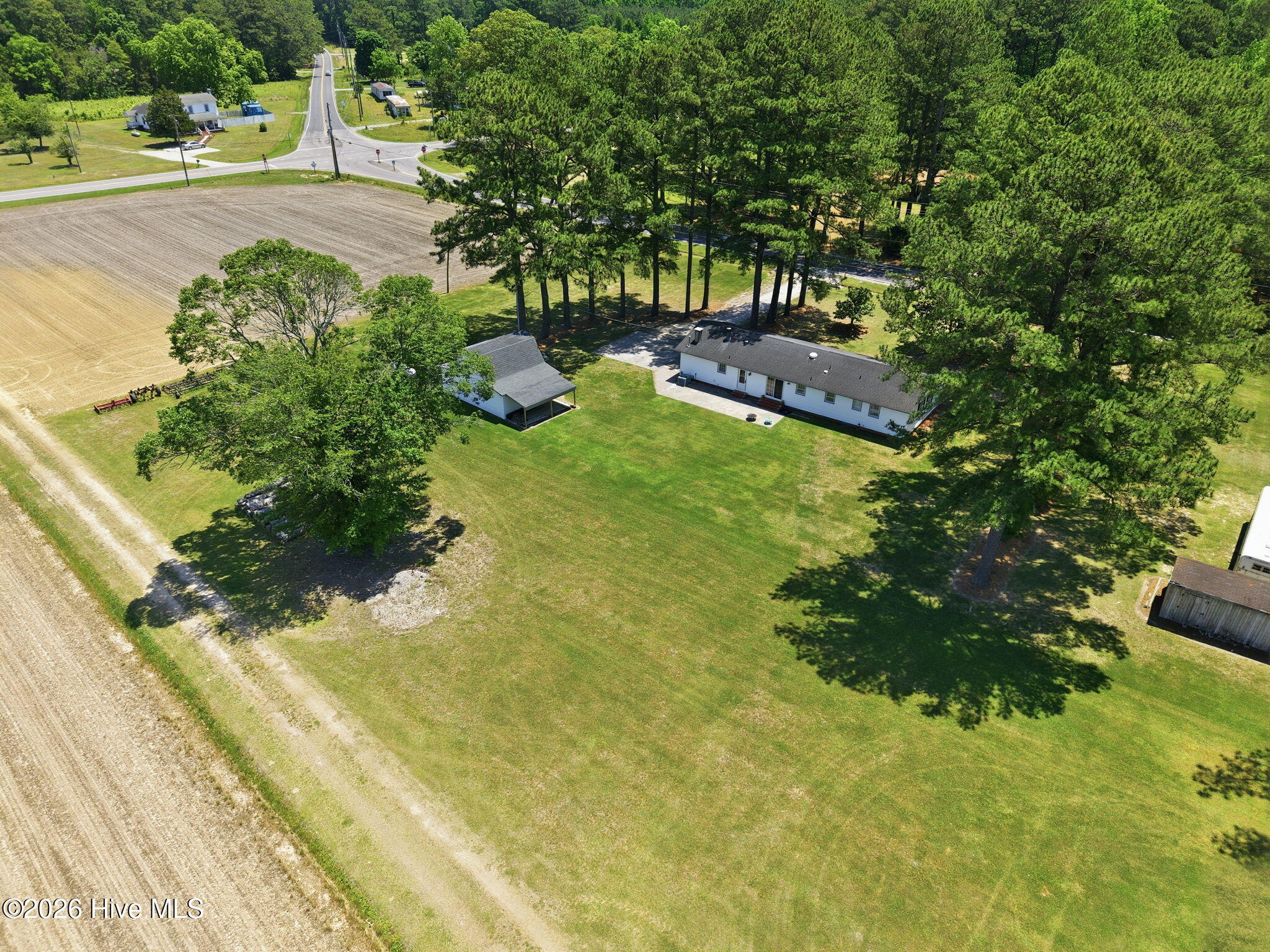 2336 Wharton Station Road Washington, NC 27889 - Photo 47 of 55 046 Aerial View 2