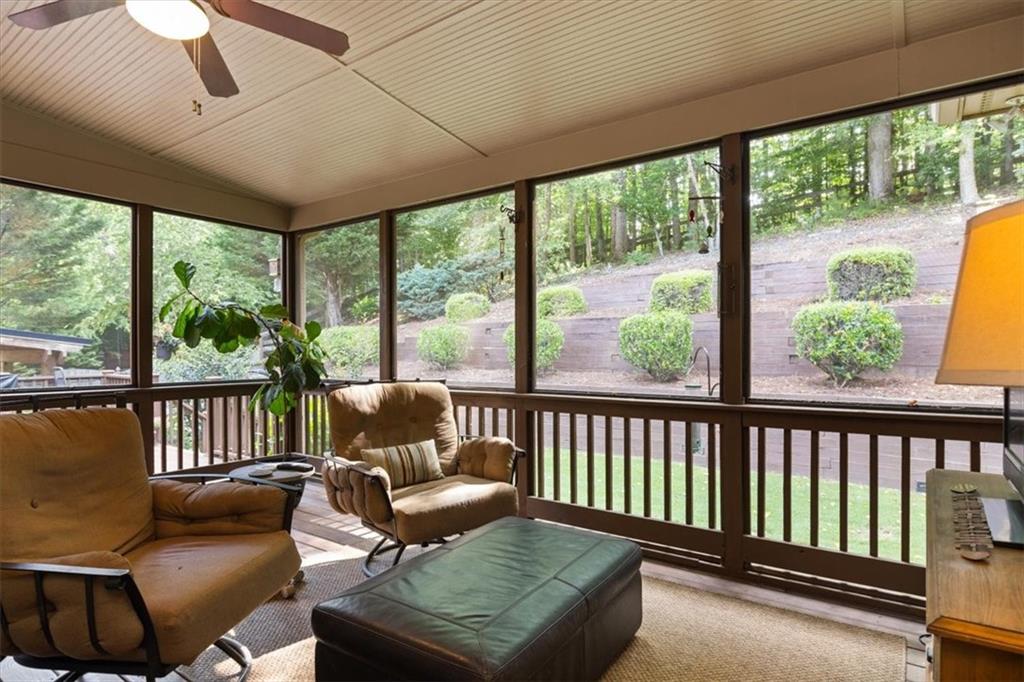 208 Grandmar Chase Canton, GA 30115 - Photo 20 of 67 a balcony with furniture and wooden floor