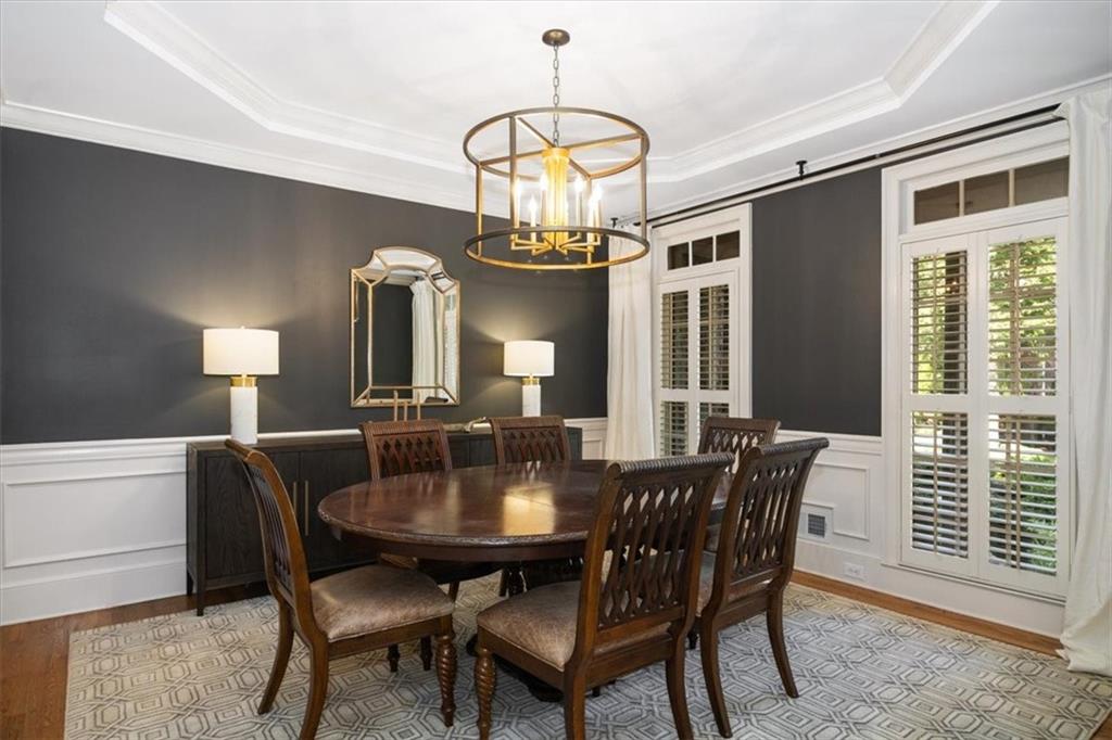 208 Grandmar Chase Canton, GA 30115 - Photo 8 of 67 a view of a dining room with furniture window and outside view