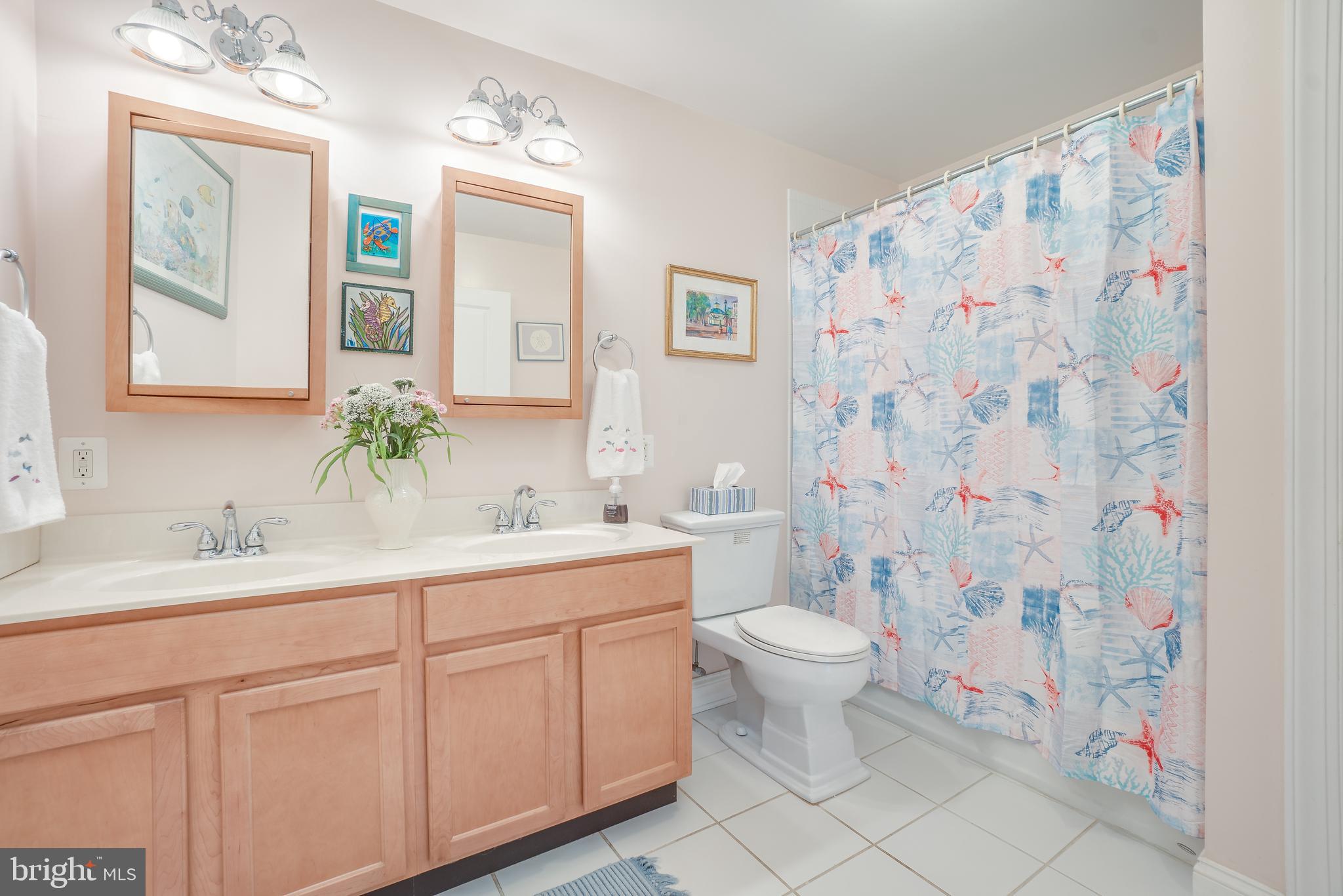 3611 Red Rose Farm Road Baltimore, MD 21220 - Photo 27 of 37 Double-sink hall bath