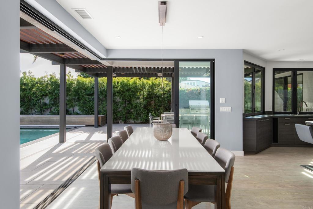 2807 Caminito Turnberry La Jolla, CA 92037 - Photo 10 of 50 a view of a dining room with furniture window and outside view