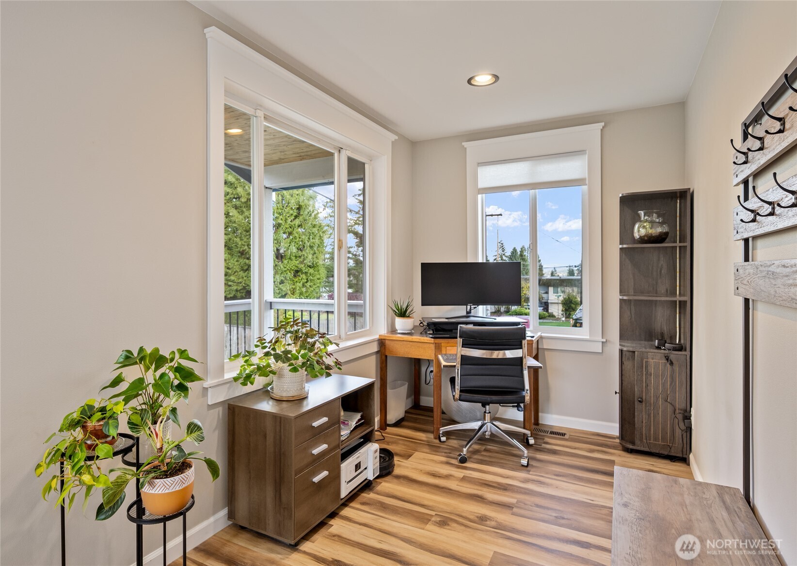 1726 63rd Street Southeast Everett, WA 98203 - Photo 7 of 37 a view of a workspace with furniture and a window