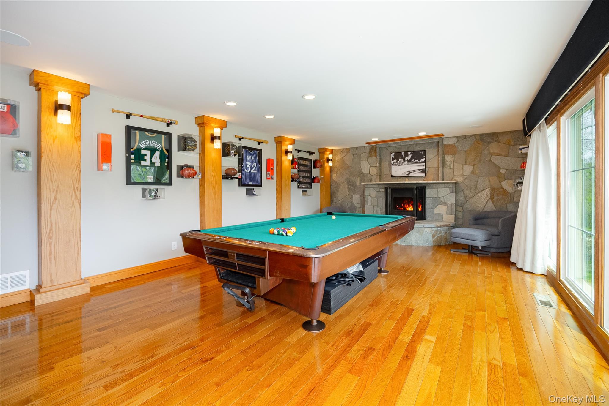 10 Quail Ridge Road Hyde Park, NY 12538 - Photo 24 of 40 a room with pool table and windows
