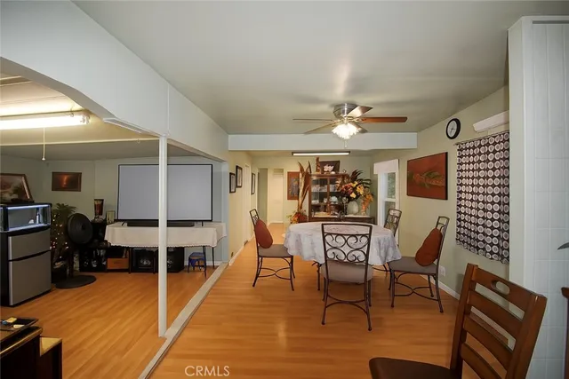 a view of a livingroom with furniture and window