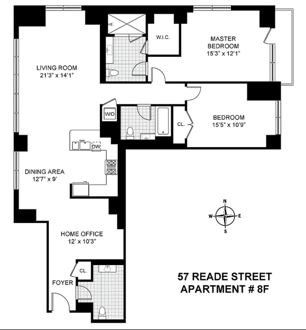 57 Reade Street, Unit 8F Manhattan, NY 10007 - Photo 22 of 22