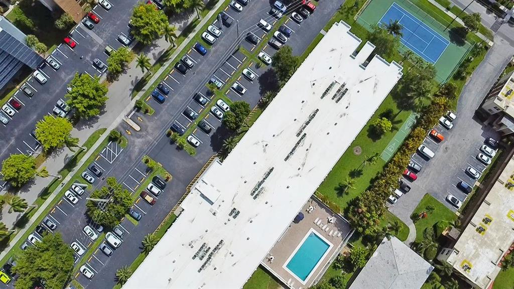 1301 Northeast 7th Street, Unit 113 Hallandale Beach, FL 33009 - Photo 35 of 45 an aerial view of a house