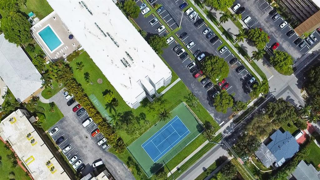 1301 Northeast 7th Street, Unit 113 Hallandale Beach, FL 33009 - Photo 37 of 45 an aerial view of a house