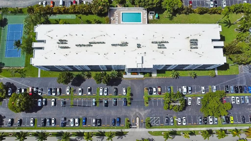 1301 Northeast 7th Street, Unit 113 Hallandale Beach, FL 33009 - Photo 41 of 45 an aerial view of a house