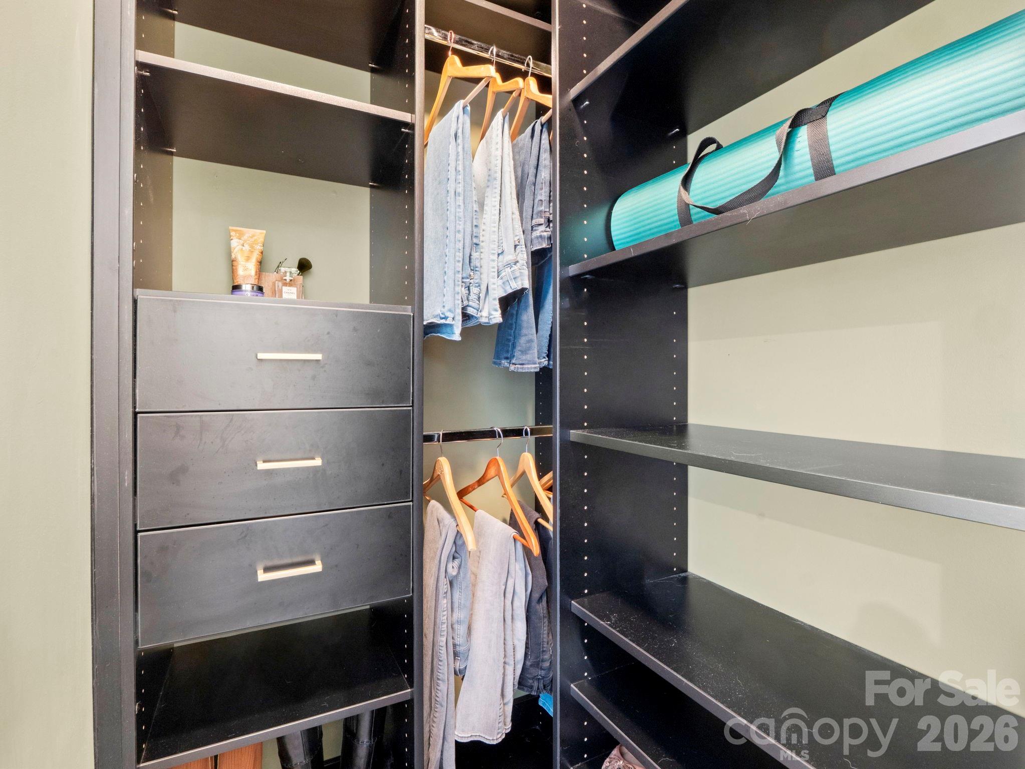 614 Downing Way Landrum, SC 29356 - Photo 27 of 46 a view of walk in closet