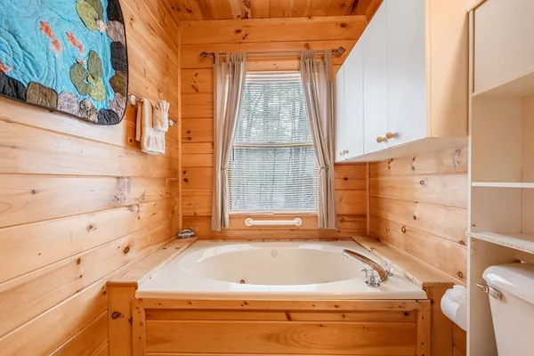 a bathroom with a sink a mirror and a bathtub