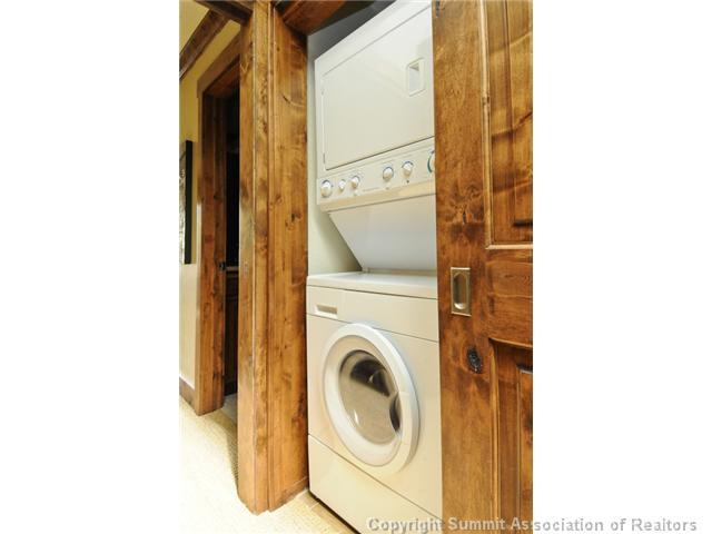 487 Main Street, Unit D Frisco, CO 80443 - Photo 15 of 25 a utility room with dryer and washer