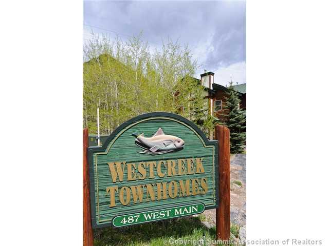 487 Main Street, Unit D Frisco, CO 80443 - Photo 25 of 25 a sign on the side of a building