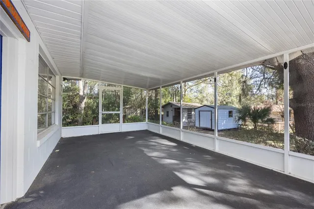 a view of outdoor space with balcony