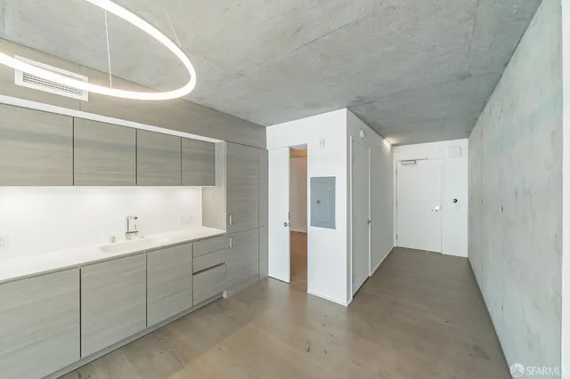 a view of empty room