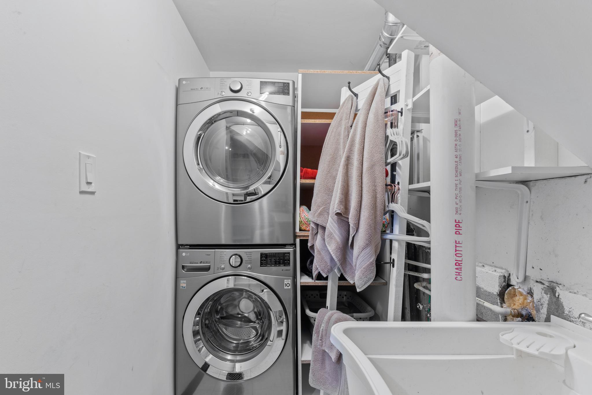11246 Handlebar Road Reston, VA 20191 - Photo 27 of 34 Laundry Room with New Washer and Dryer
