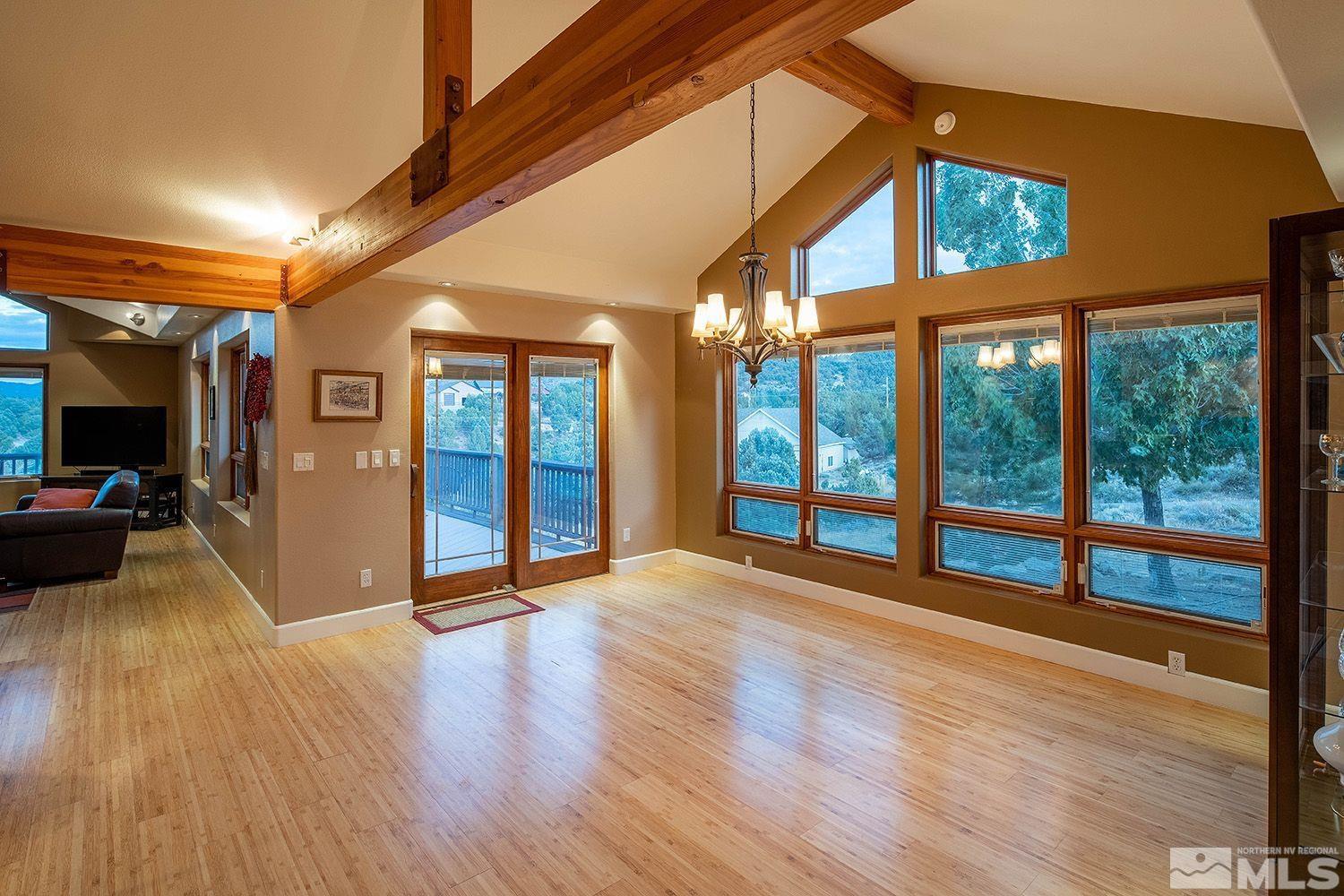 22010 Panhandle Road Reno, NV 89521 - Photo 5 of 32 a view of an entryway with wooden floor