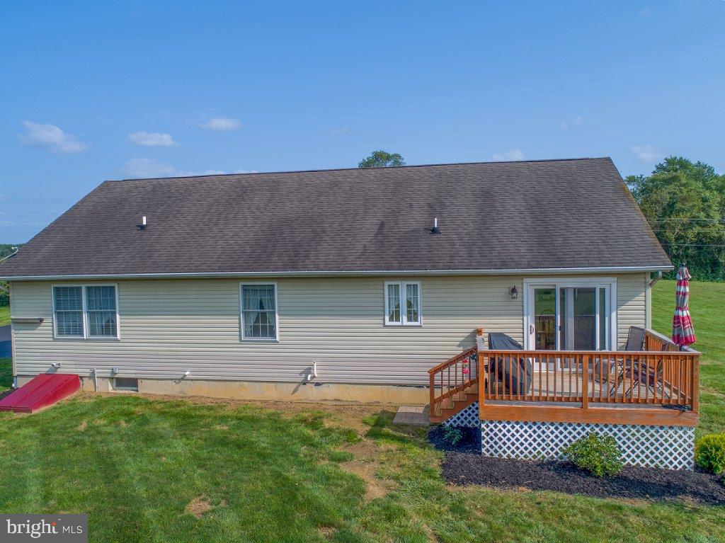661 Stemmers Run Road Earleville, MD 21919 - Photo 32 of 42 Rear view of Property and Deck