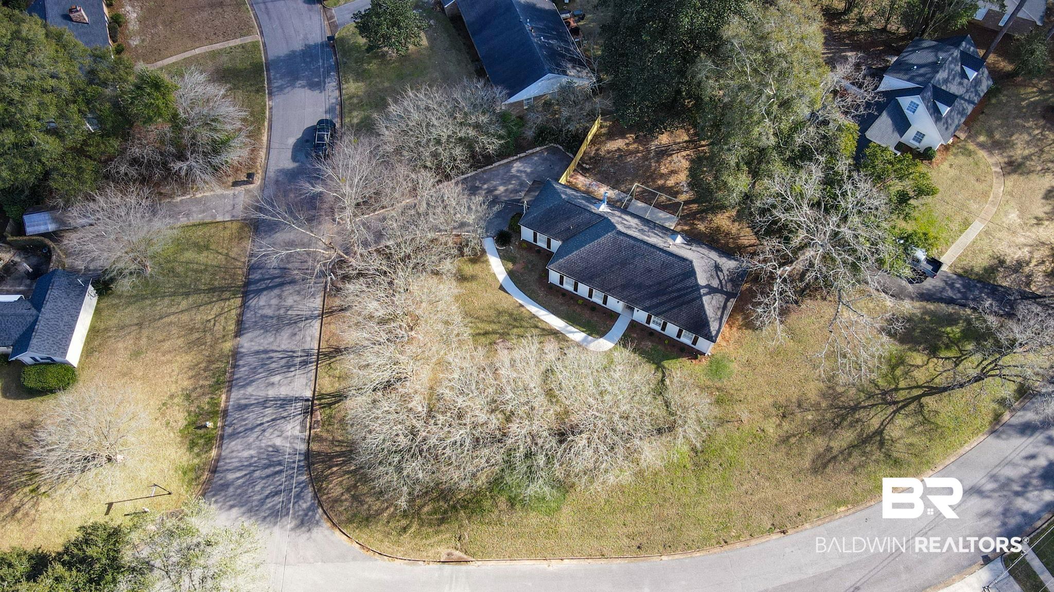 814 Nassau Drive Mobile, AL 36608 - Photo 41 of 44 Bird's eye view