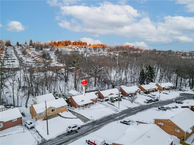 a view of a house with a patio
