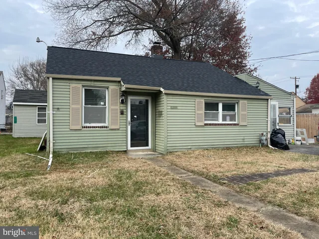a backyard of a house