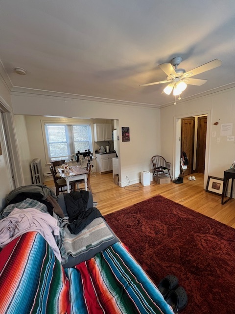 4224 North Clark Street, Unit 3 Chicago, IL 60613 - Photo 6 of 15 a bedroom with furniture and a rug